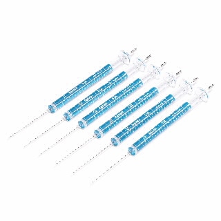 G4513-80201- Шприц для АЛС, Blue Line, 5 мкл, фиксированная игла, 23-26 сек/42/конус, 6 шт/уп