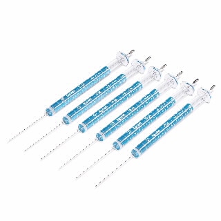G4513-80202- Шприц для АЛС, Blue Line, 10 мкл, фиксированная игла, 23/42/конус, 6 шт/уп