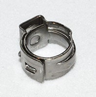 G6600-20012- NCD hose clamp, 15/64 in, used with all gas chromatography systems