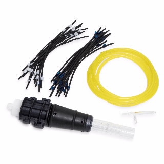 G8010-68004 — Набор для ввода проб летучих органических веществ для ИСП-ОЭС Agilent серии 5000. Включает распылитель Conikal, стекло, серия U (номер по каталогу G8010-60270), легко подключаемую полностью съемную горелку с набором внешних трубок для органических веществ и инжектором с внутренним диаметром 0,8 мм (номер по каталогу G8020-68001), пробирки для проб и отходов, FPM, белый/белый (номер по каталогу 3710043700), синий/синий (номер по каталогу 3710043900) и дренажная трубка, устойчивая к растворителям (номер по каталогу 3710035400).