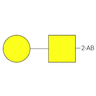 GKSB-201- AdvanceBio 2-AB GalGalNAc Стандарт О-гликана (ранее ProZyme). Галактоза β(1,3)N-ацетилгалактозамин, меченный 2-AB (2-аминобензамидом), для использования в качестве качественного стандарта в таких приложениях, как жидкостная хроматография (ЖХ). Также известна как структура Core 1 O-гликана.