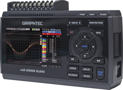 Регистратор данных Graphtec GL240