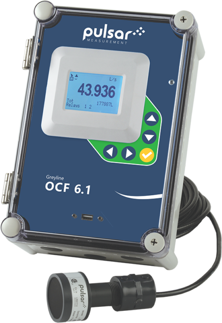 Greyline Instruments OCF 6.1 Измеритель расхода и уровня в резервуаре с открытым каналом