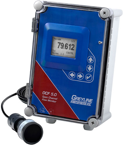 Монитор расхода открытого канала Greyline Instruments OCF 5.0