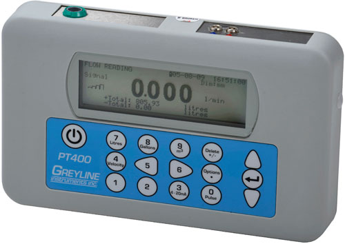 Ультразвуковой расходомер Greyline Instruments PT400