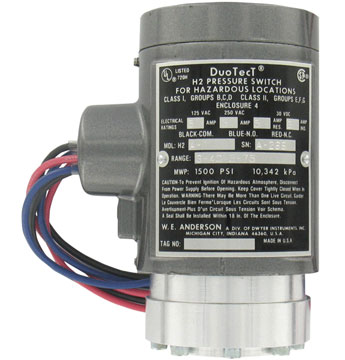 Dwyer H2 Pressure Switch