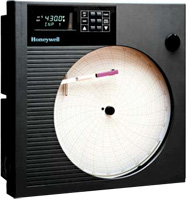 Цифровой самописец с круговой диаграммой Honeywell серии DR4300