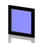 LTLC8020-B - Leimac IFHA-50B - Светильник с плоским куполом, 50 x 50 мм, синий