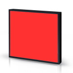 LTLC1200-R - Leimac IHM-25/30R - Панельный светильник, 25 x 30 мм, красный