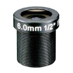 LSER203 - Evetar - 1/2 6 mm F1.6 S-Mount Lens