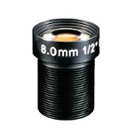LSER205 - Evetar - 1/2 8 mm F1.6 S-Mount Lens