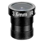 LSER104 - Evetar - 1/3 3.6 mm F1.8 S-Mount Lens