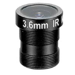 LSER105 - Evetar - 1/3 3.6 mm F1.8 S-Mount Lens
