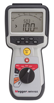 Тестер изоляции Megger MIT410/2
