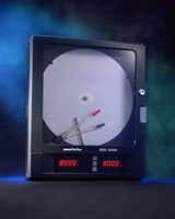 Самописец с круговыми диаграммами Partlow MRC 8000