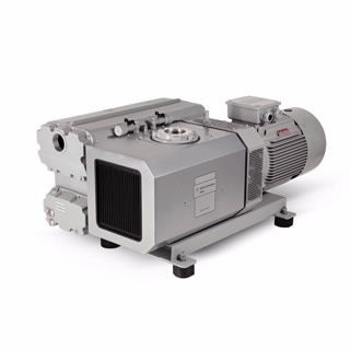 X3753-64000- MS-631FL high capacity rotary vane pump, frameless version can be directly coupled to a roots pump, 390 cfm free air displacement at 50 Hz, 15 kW, 50 Hz, 400/690 V, DN 150 DIN2533 inlet, oil charge not included