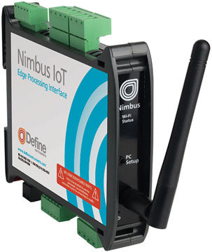 Облачный интерфейс Define Instruments Nimbus IoT