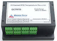 Madgetech OctRTD 8-канальный регистратор данных температуры RTD