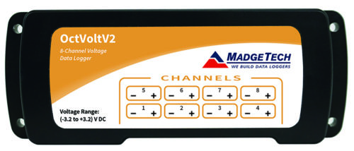 Регистратор данных напряжения MadgeTech OctVoltV2