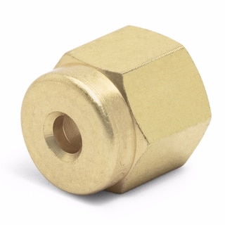 5180-4103- Гайка, 1/8 дюйма, латунь, 10 шт/уп