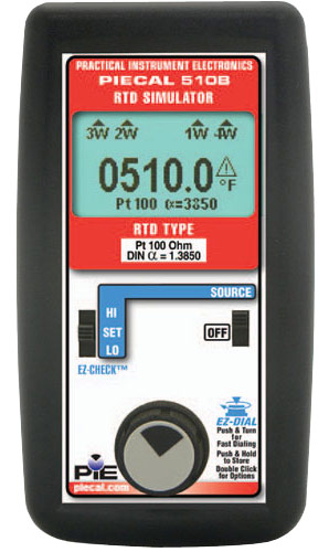 Симуляторы RTD PIE 510B и 511B