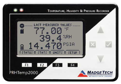 MadgeTech PRHTemp2000 Регистратор данных давления, относительной влажности и температуры