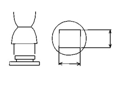 Насадка БГА 39х39мм