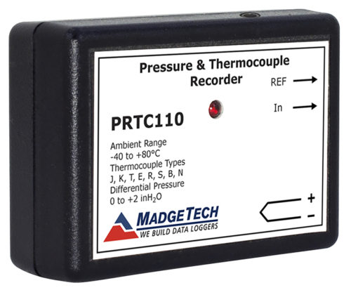 Регистратор данных давления и температуры Madgetech PRTC110