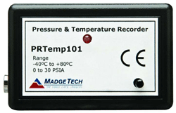 MadgeTech PRTemp101 Регистратор данных давления/температуры