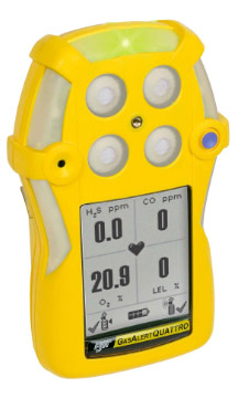 Многофункциональный детектор газа Honeywell BW GasAlertQuattro