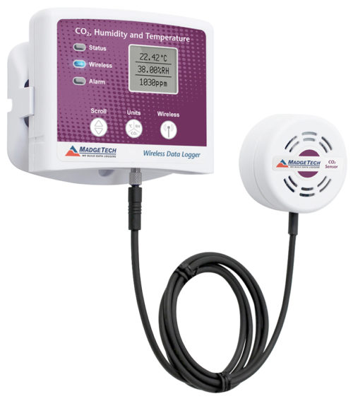 MadgeTech RFCO2RHTemp2000A Регистратор данных о качестве воздуха