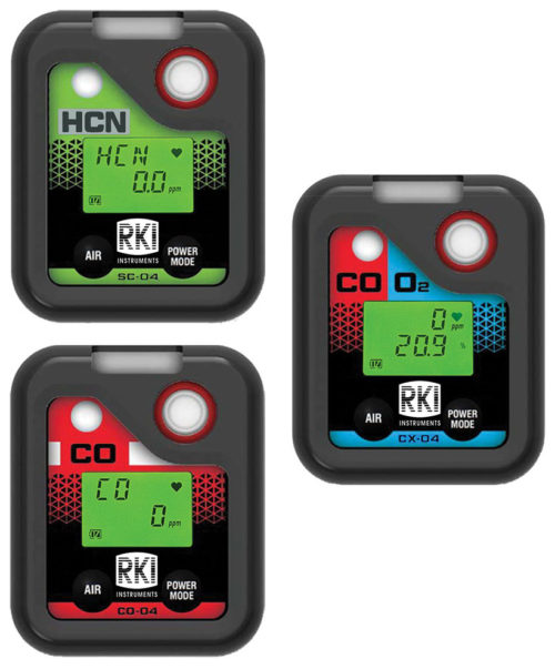 RKI Instruments Серия 04 Монитор токсичности одного газа