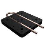 BDBL325 — Базовые лабораторные инструменты — Твердый алюминиевый оптический макет с водяным охлаждением