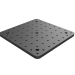 BDBL111 — Базовые лабораторные инструменты — Цельный алюминиевый макет 8 x 8 x 1/2 дюйма