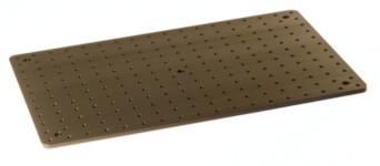 BDBL366 — Базовые лабораторные инструменты — Оптический макет из цельного алюминия 12 x 18 x 1/4 дюйма