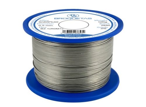 Проволока припоя 60/40 100 грамм 0,5мм