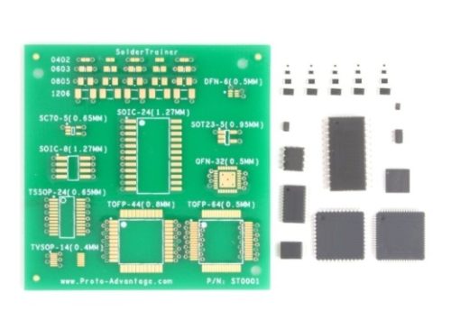 Набор для практики пайки Chipquik SMD