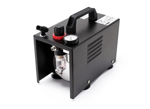 Бесшумный компрессор 20 л/мин. 0-4 бар