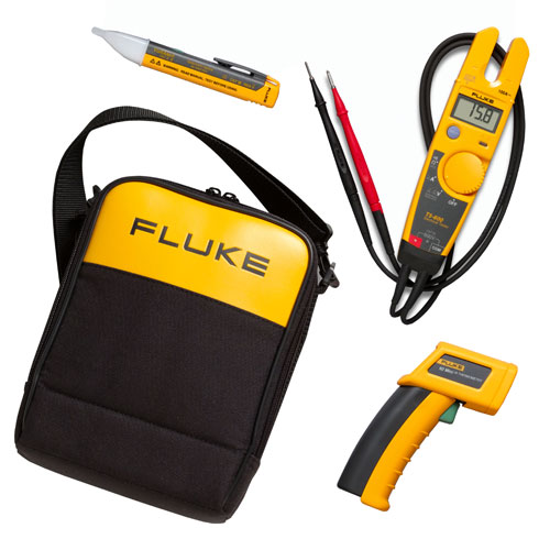 Fluke T5-600 / 62 / 1ACII IR Thermometer & Electrical Tester Kit