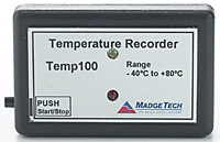 Регистратор данных температуры MadgeTech Temp100
