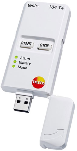 Регистратор данных температуры Testo 184 T4