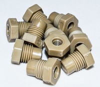 UCA429X- Концевой фитинг фильтра, полиэфирэфиркетон (PEEK), 2 мкм, 10 шт./уп.