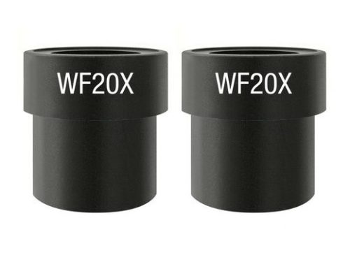 Установите окуляры (20X)