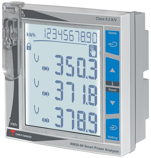 Анализатор мощности Carlo Gavazzi WM20