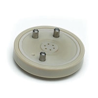 0100-1851- Торцевая часть статора для клапана, номер по каталогу 0101-0921. Биоинертный 2-позиционный/6-портовый переключающий клапан