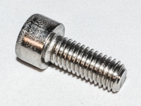 0515-4720- Socket head cap screw, M8 x 1.25 x 20.0 mm long, used with series 7200 gas chromatography/mass spectrometry systems