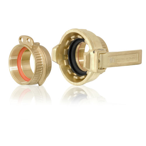 Арматура шланговая серии ВК с колючкойдля автоцистерн