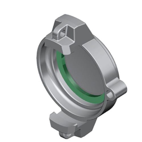 Крышка фитинга круглая, латунь