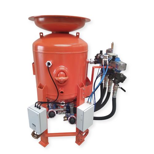 Автоматическая пескоструйная машина для обработки поверхности без струи