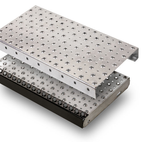 Решетка стальная ПС-ПМалюминий, оцинкованная стальдля промышленного пола